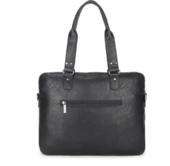 Wimona Verona Schoudertas Black -Fjallraven Tassen Verkoopwinkel 2099 kleur zwart achterkant