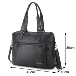 Wimona Verona Schoudertas Black -Fjallraven Tassen Verkoopwinkel 2099 kleur zwart afmetingen