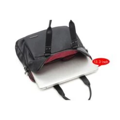 Wimona Verona Schoudertas Black -Fjallraven Tassen Verkoopwinkel 2099 kleur zwart laptop vak