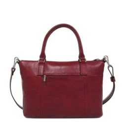 Claudio Ferrici Pelle Vecchia Handtas Tote Red -Fjallraven Tassen Verkoopwinkel 22001 304 4