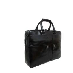 Claudio Ferrici Pelle Vecchia Workbag 15" Black