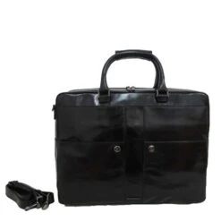 Claudio Ferrici Pelle Vecchia Workbag 15" Black -Fjallraven Tassen Verkoopwinkel 22083 015
