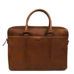 DSTRCT Premium Collection Laptopbag 15.6" Cognac