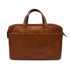 DSTRCT Premium Collection Laptopbag 2-vaks 15.6" Cognac -Fjallraven Tassen Verkoopwinkel 230330 cognac 4