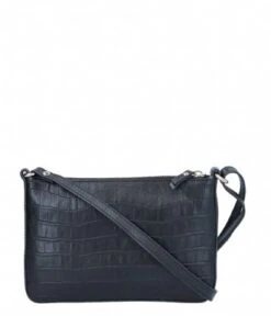 LouLou Essentiels Classy Croc 25 Crossbody Black -Fjallraven Tassen Verkoopwinkel 25crossbody149lg 001 001 3 600