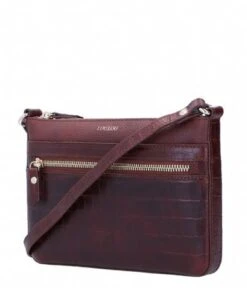 LouLou Essentiels Classy Croc 25 Crossbody Cacao -Fjallraven Tassen Verkoopwinkel 25crossbody149lg 029 029 2 600