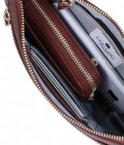 LouLou Essentiels Classy Croc 25 Crossbody Cacao -Fjallraven Tassen Verkoopwinkel 25crossbody149lg 029 029 5 600