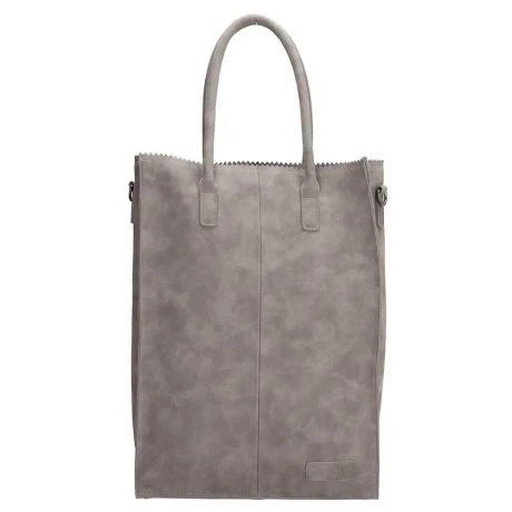 Zebra Natural Bag Rosa XL Shopper Mid Grey 4 Zebra Natural Bag Rosa XL Shopper Mid Grey - Afbeelding 2