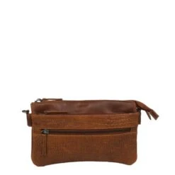 DSTRCT Flora Fountain Clutch Schoudertas Croco Cognac 6 DSTRCT Flora Fountain Clutch Schoudertas Croco Cognac -Fjallraven Tassen Verkoopwinkel 30 270130 1