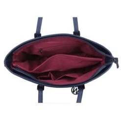 Wimona Kyara Schoudertas Donkerblauw -Fjallraven Tassen Verkoopwinkel 3010 kleur donkerblauw binnenkant