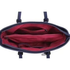 Wimona Kyara-One Schoudertas Dark Blue 11 Wimona Kyara-One Schoudertas Dark Blue -Fjallraven Tassen Verkoopwinkel 3011 kleur donkerblauw binnenkant 1