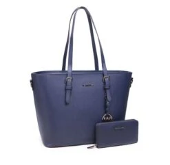 Wimona Kyara-One Schoudertas Dark Blue 9 Wimona Kyara-One Schoudertas Dark Blue -Fjallraven Tassen Verkoopwinkel 3011 kleur donkerblauw met portemonnee