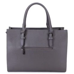 Wimona Natalia Schoudertas Grijs -Fjallraven Tassen Verkoopwinkel 3015 kleur grijs achterkant