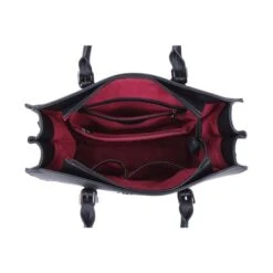 Wimona Natalia Schoudertas Zwart -Fjallraven Tassen Verkoopwinkel 3015 kleur zwart binnenkant