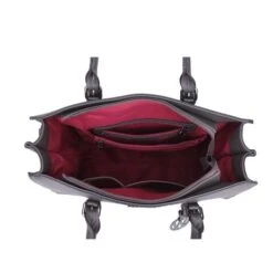 Wimona Natalia One Schoudertas Grijs 9 Wimona Natalia One Schoudertas Grijs -Fjallraven Tassen Verkoopwinkel 3016 kleur grijs binnenkant