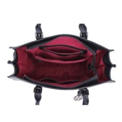 Wimona Natalia One Schoudertas Zwart 7 Wimona Natalia One Schoudertas Zwart -Fjallraven Tassen Verkoopwinkel 3016 kleur zwart binnenkant 1