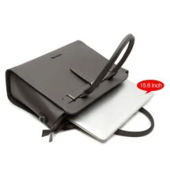 Wimona Sienna Schoudertas Laptop 15.6" Grey -Fjallraven Tassen Verkoopwinkel 3080 kleur grijs