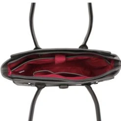 Wimona Sienna Schoudertas Laptop 15.6" Grey -Fjallraven Tassen Verkoopwinkel 3080 kleur grijs binnenkant