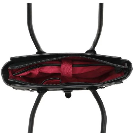 Wimona Sienna Schoudertas Laptop 15.6" Black 7 Wimona Sienna Schoudertas Laptop 15.6" Black - Afbeelding 5