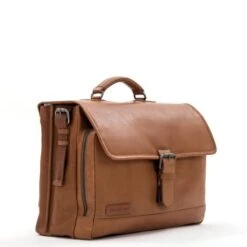 Plevier Quartz Aktetas 1-Vak 15.6" Cognac -Fjallraven Tassen Verkoopwinkel 353 2 quartz vk zij 2