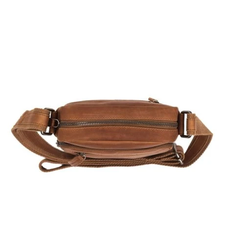 Chesterfield Birmingham Schoudertas Cognac 6 Chesterfield Birmingham Schoudertas Cognac - Afbeelding 4