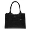 Socha Businessbag Croco 14-15.6" Crocodile Jet Black -Fjallraven Tassen Verkoopwinkel 4029276048758 01 final