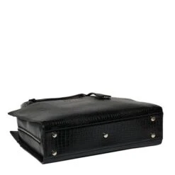 Socha Businessbag Croco 14-15.6" Crocodile Jet Black -Fjallraven Tassen Verkoopwinkel 4029276048758 02 final