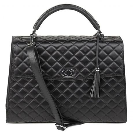 Socha Businessbag Audrey Diamond 13.3" Black 4 Socha Businessbag Audrey Diamond 13.3" Black - Afbeelding 2