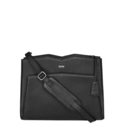 Socha Diamond Leather Shoulder Businessbag 12-14" Black 11 Socha Diamond Leather Shoulder Businessbag 12-14" Black -Fjallraven Tassen Verkoopwinkel 4029276049045 03 1024x1024 1