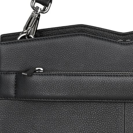 Socha Diamond Leather Shoulder Businessbag 12-14" Black 8 Socha Diamond Leather Shoulder Businessbag 12-14" Black - Afbeelding 6