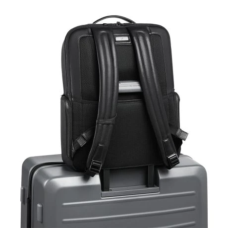 Porsche Design Roadster Leren Laptoprugtas L 15" Black 5 Porsche Design Roadster Leren Laptoprugtas L 15" Black - Afbeelding 3