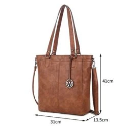 Wimona Fatma Shopper Laptop 13.3" Cognac -Fjallraven Tassen Verkoopwinkel 4090 kleur cognac formaat