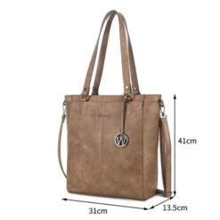 Wimona Fatma Shopper Laptop 13.3" Taupe -Fjallraven Tassen Verkoopwinkel 4090 kleur taupe formaat