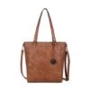 Wimona Fatma Shopper Laptop 13.3" Cognac -Fjallraven Tassen Verkoopwinkel 4090 kleur cognac voorkant