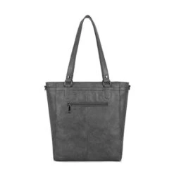 Wimona Fatma Shopper Laptop 13.3" Grey 11 Wimona Fatma Shopper Laptop 13.3" Grey -Fjallraven Tassen Verkoopwinkel 4090 kleur grijs achterkant