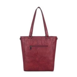 Wimona Fatma Shopper Laptop 13.3" Red -Fjallraven Tassen Verkoopwinkel 4090 kleur rood achterkant