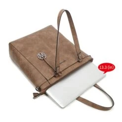 Wimona Fatma Shopper Laptop 13.3" Taupe -Fjallraven Tassen Verkoopwinkel 4090 kleur taupe