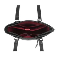 Wimona Fatma Shopper Laptop 13.3" Black 13 Wimona Fatma Shopper Laptop 13.3" Black -Fjallraven Tassen Verkoopwinkel 4090 kleur zwart binnenkant