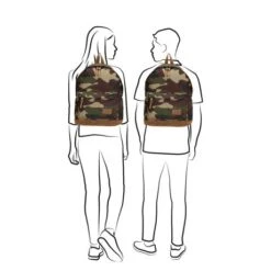 Enrico Benetti Santiago Rugtas 14" Camouflage -Fjallraven Tassen Verkoopwinkel 46158997 3