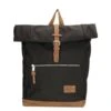 Enrico Benetti Santiago Rolltop Rugtas 15" Zwart -Fjallraven Tassen Verkoopwinkel 46159 001 black 2d 0001