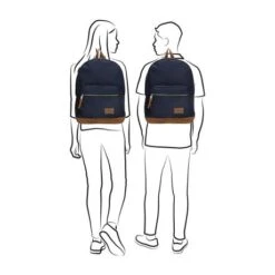 Enrico Benetti Santiago Rugtas 15" Blauw -Fjallraven Tassen Verkoopwinkel 46160002 3