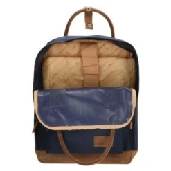 Enrico Benetti Santiago Rugtas Handle 15" Blauw -Fjallraven Tassen Verkoopwinkel 46161002 8