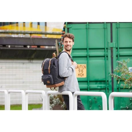 Enrico Benetti Santiago Rugtas L 17" Zwart 9 Enrico Benetti Santiago Rugtas L 17" Zwart - Afbeelding 7