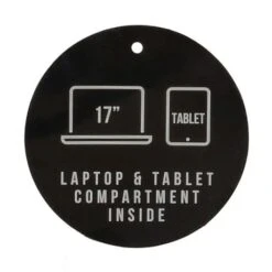 Enrico Benetti Hamburg Laptop Rugtas 17" Zwart -Fjallraven Tassen Verkoopwinkel 47219001 10 1