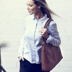 Plevier Parramatta Laptop Tote Bag Damestas 15.6" Cognac -Fjallraven Tassen Verkoopwinkel 483 3 website