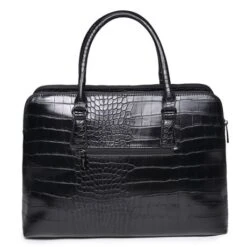 Wimona Arianna Handtas Zwart 8 Wimona Arianna Handtas Zwart -Fjallraven Tassen Verkoopwinkel 5001 kleur zwart achterkant