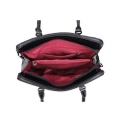 Wimona Arianna Handtas Zwart 9 Wimona Arianna Handtas Zwart -Fjallraven Tassen Verkoopwinkel 5001 kleur zwart binnenkant