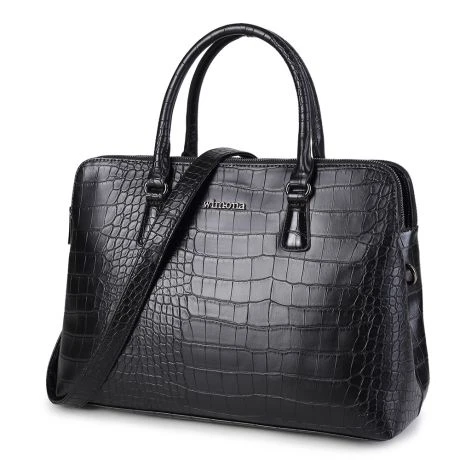 Wimona Arianna Handtas Zwart 4 Wimona Arianna Handtas Zwart - Afbeelding 2