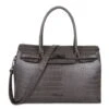 Wimona Sofia Schoudertas Croco Grey 2 Wimona Sofia Schoudertas Croco Grey -Fjallraven Tassen Verkoopwinkel 5003 kleur grijs voorkant