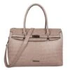 Wimona Sofia Schoudertas Croco Taupe